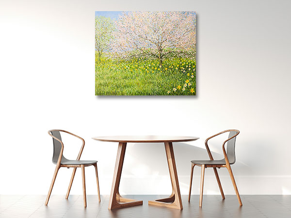 Springtime Landscape Wall Art