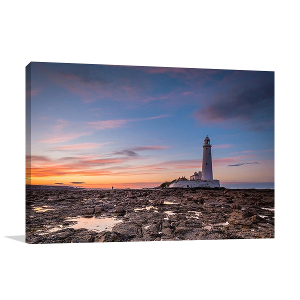 St Mary's Island England Print