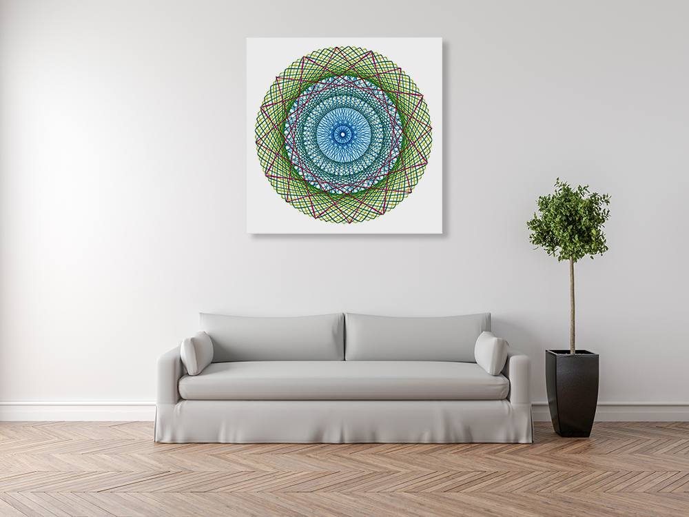 Living Room Wall Canvas Print