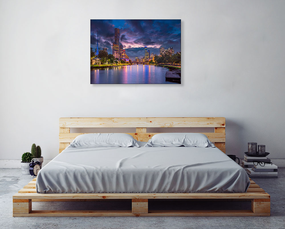 Melbourne Australia Sunset Print