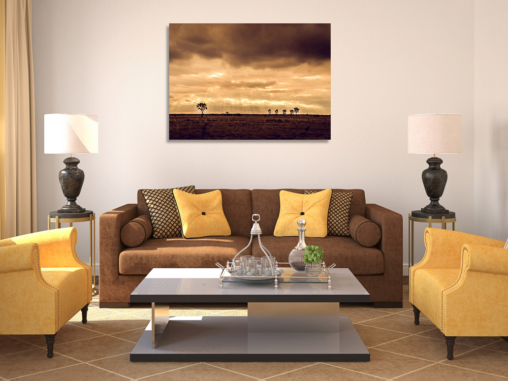 Sunset Photography Art Print Canvas