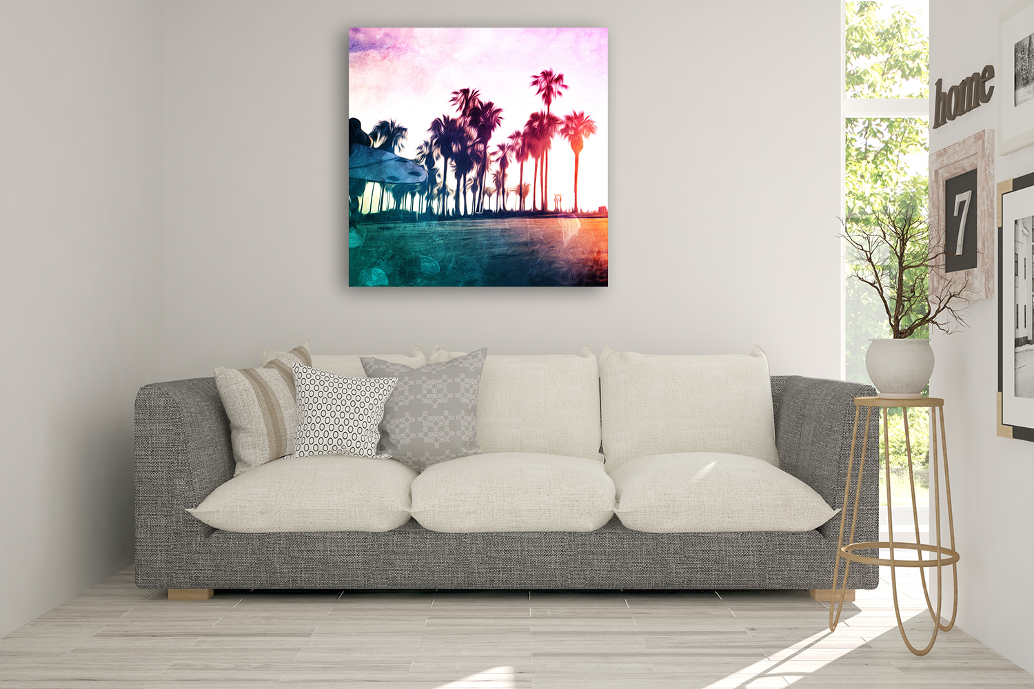 Square Canvas Art Print