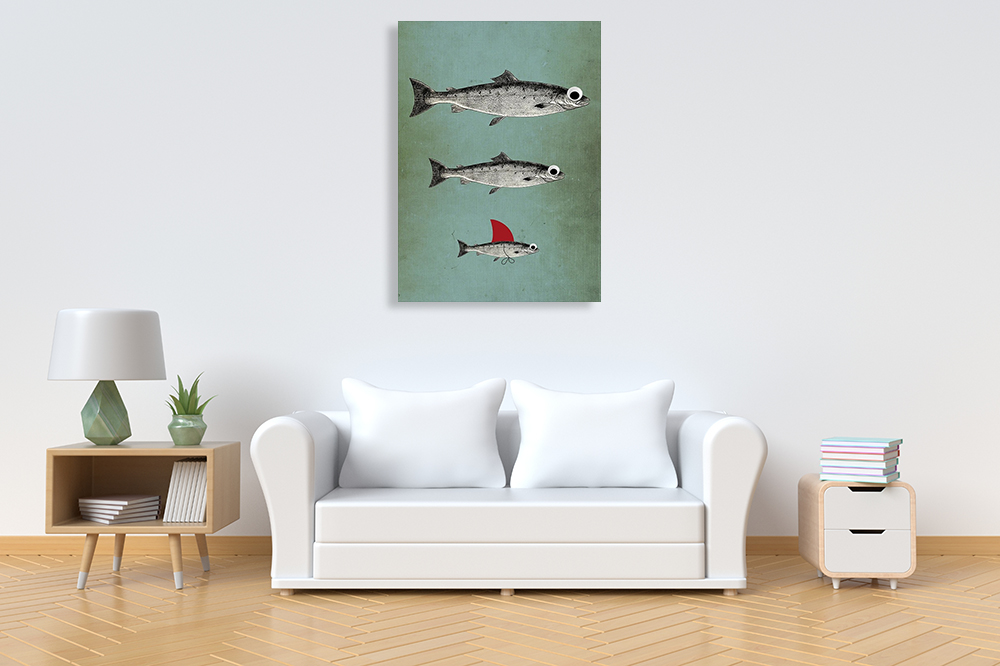 Animal Art Print on Canvas