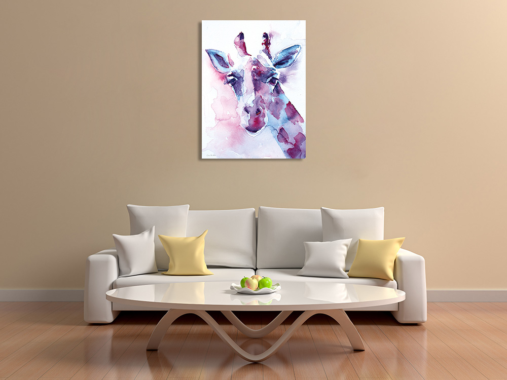 Animal Art Print on Canvas