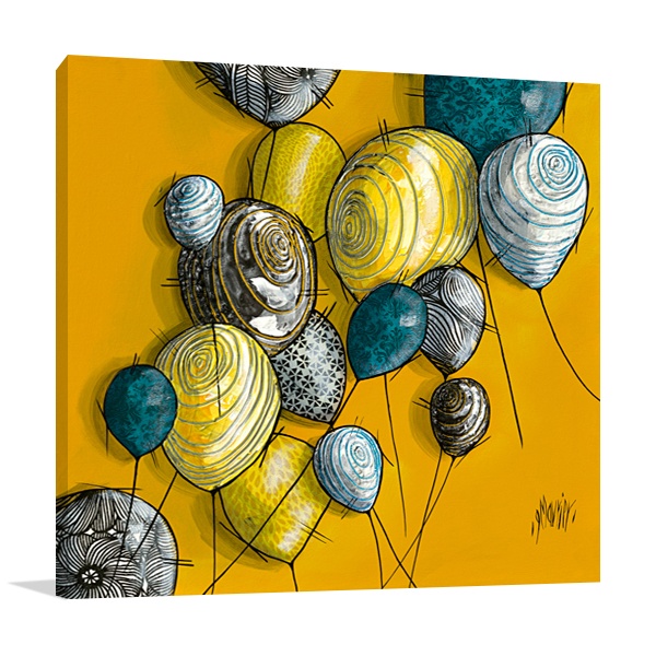 The Balloons Wall Art Print