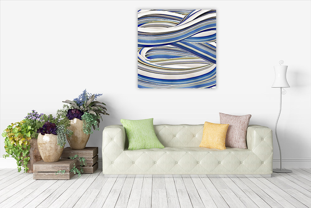 Blue Tone Canvas Print