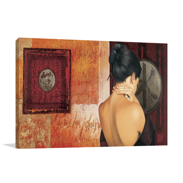 The Chinese Lady I Wall Art Print