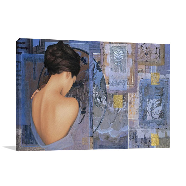 The Chinese Lady II Print on Canvas