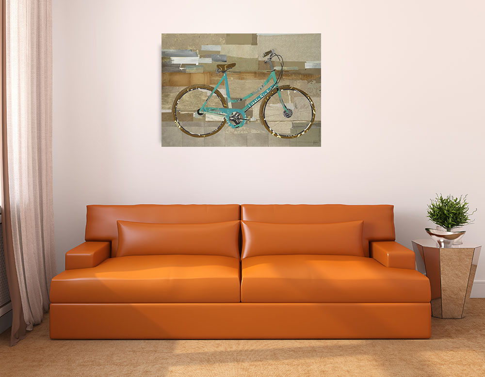 Teal Classic Canvas Wall Art