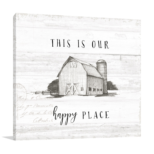 The Farm Life Wall Art Print