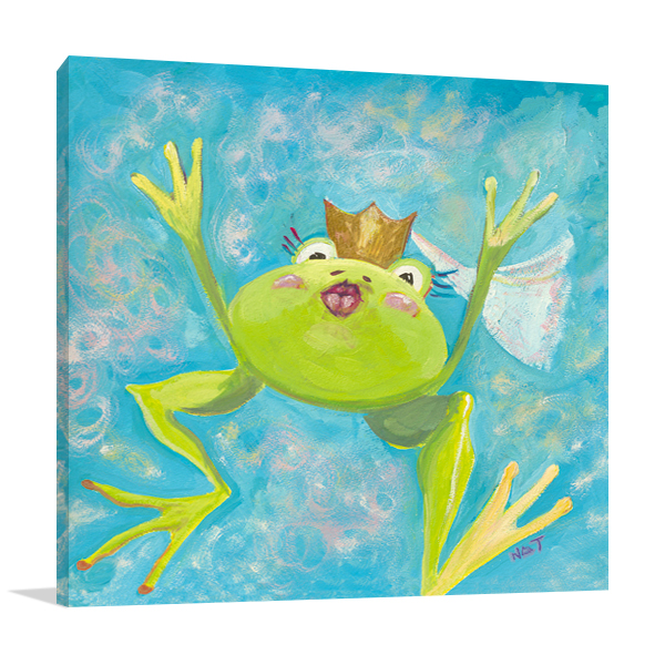 The Frog I Wall Art Print