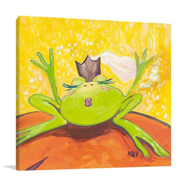 The Frog II Wall Art Print