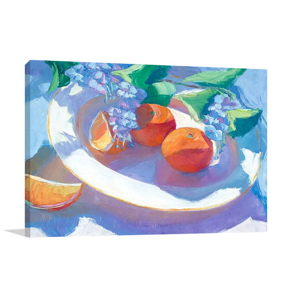 Oranges Wall Art Print | Biggio