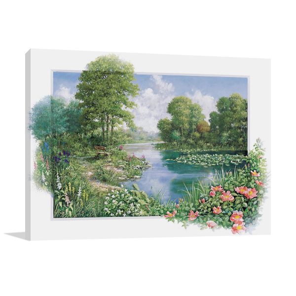 The Pond I Wall Art Print