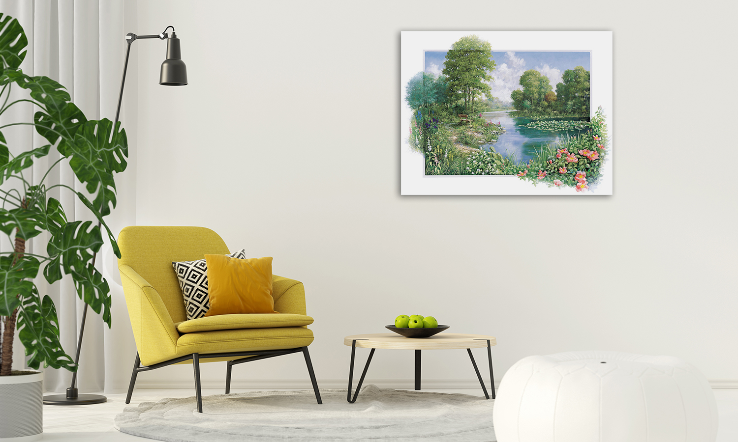 Nature Landscape Canvas Wall Print