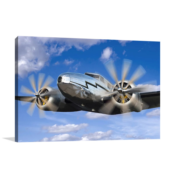 The Vintage Plane Wall Art Print