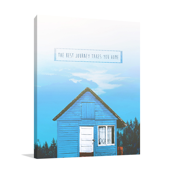 Tiny Home Sentiments III Wall Art Print