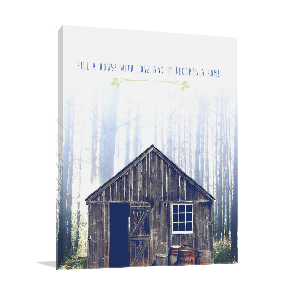  Tiny Home Sentiments V Wall Art Print