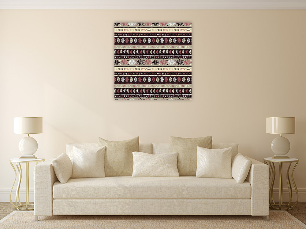 African Style Pattern Art Print