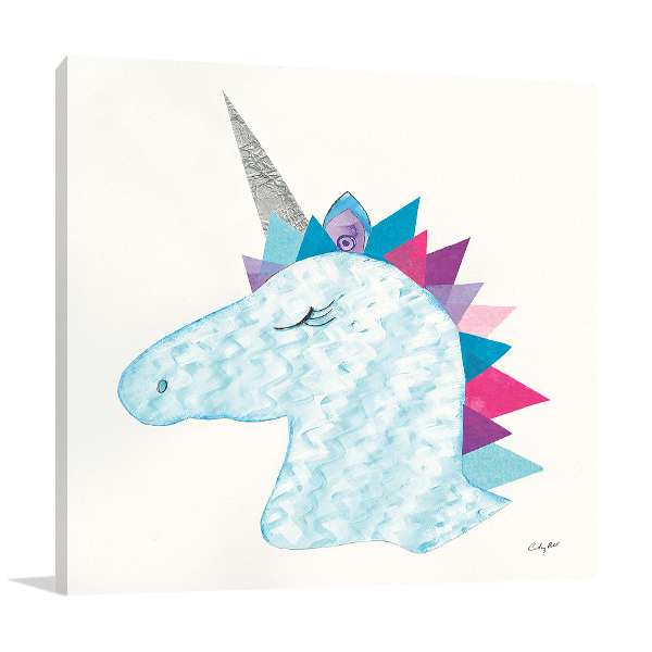 Unicorn Power II Wall Art Print