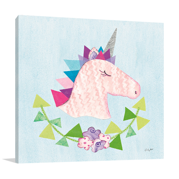 Unicorn Power III Wall Art Print