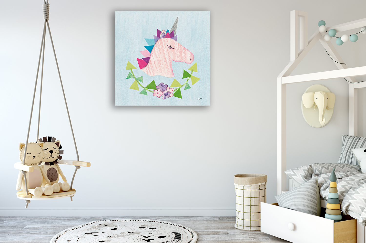 Playroom Canvas Wall Art