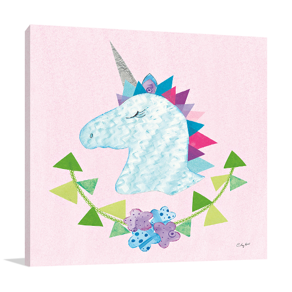 Unicorn Power IV Wall Art Print