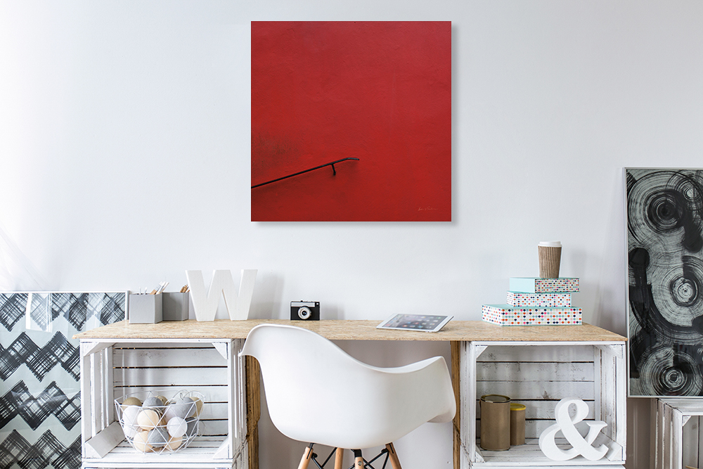 Square Living Room Wall Art Print