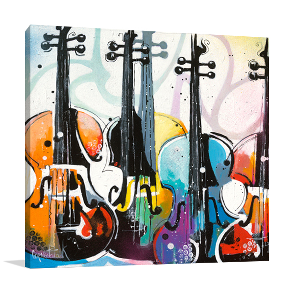 Variation for Violin I Wall Art Print