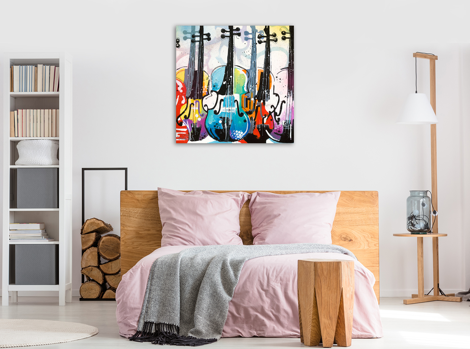 Music Instrument Art Wall Print