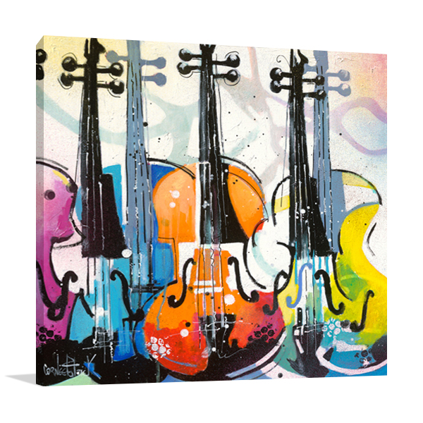 Variation for Violin III Wall Art Print