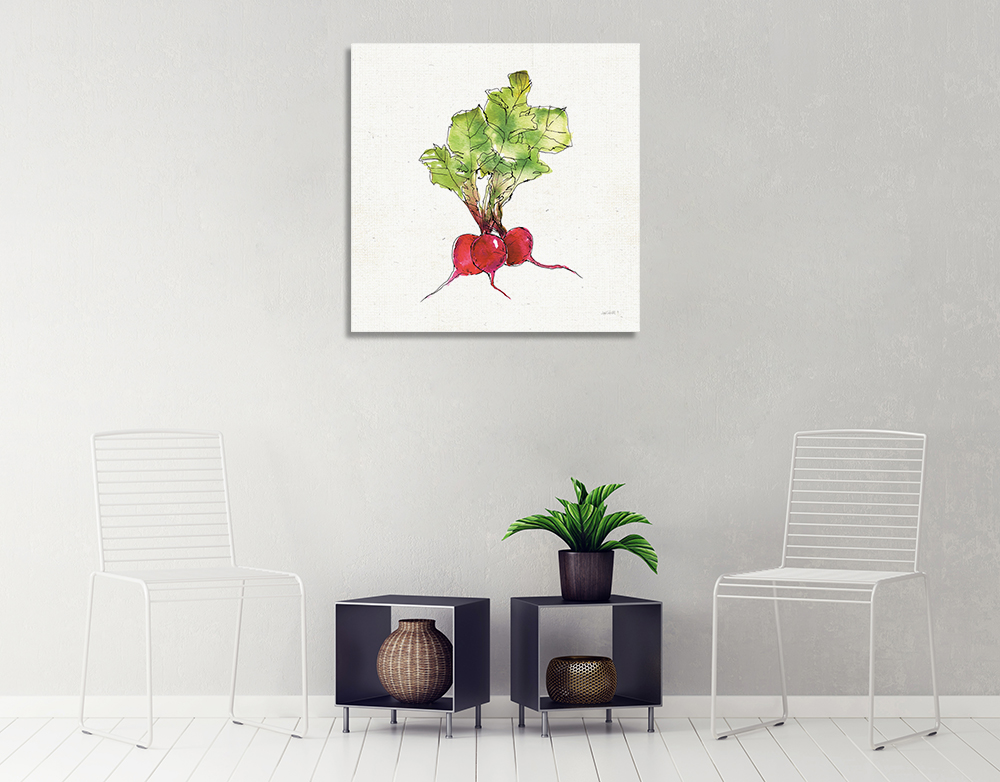 Square Figurative Canvas Art