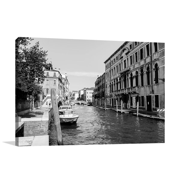 Venice Canal Italy Wall Print