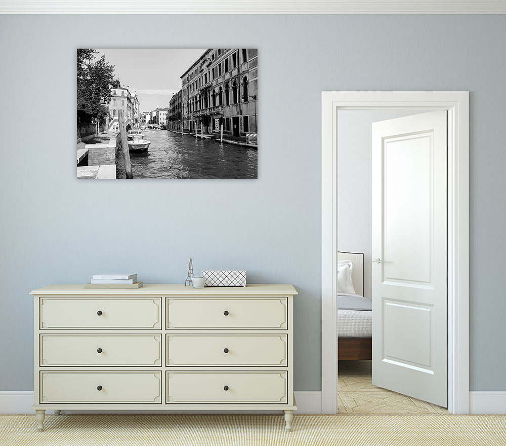 Black and White Canvas Print