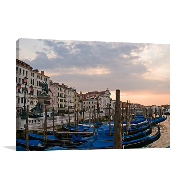 Venice Gondolas Wall Print