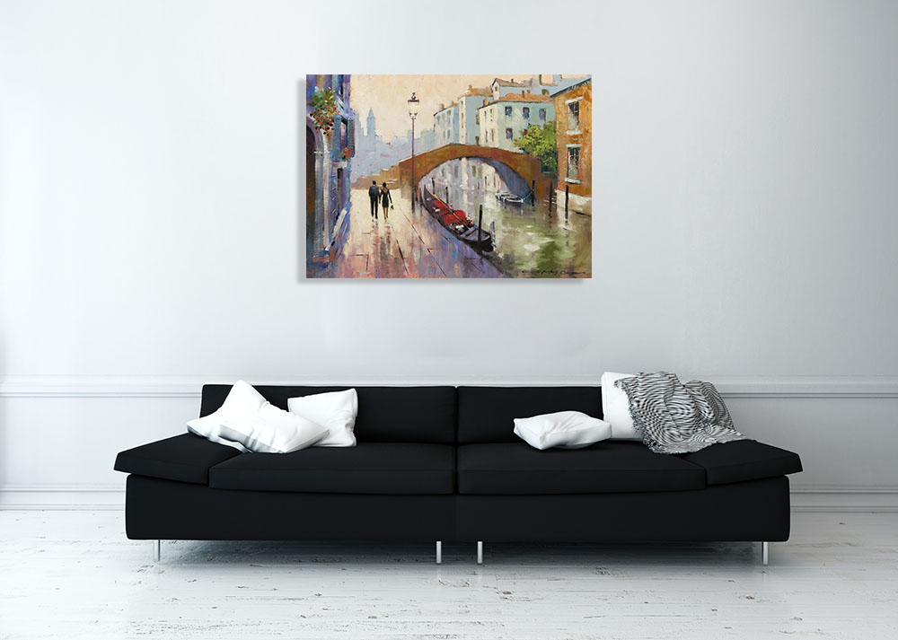 Italy Cityscapes Hanging Print on Canvas