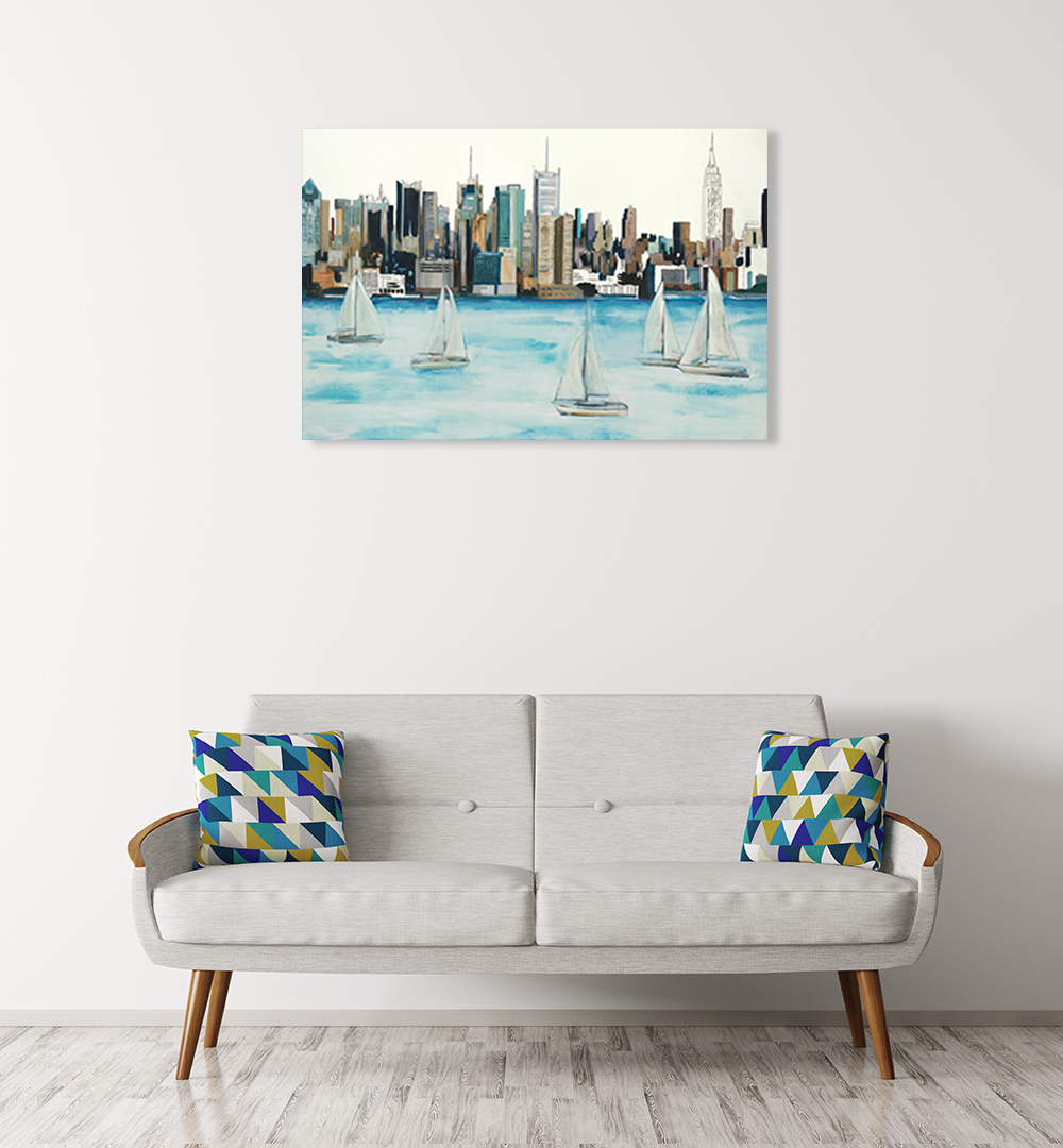 Online Beach Home Art Print