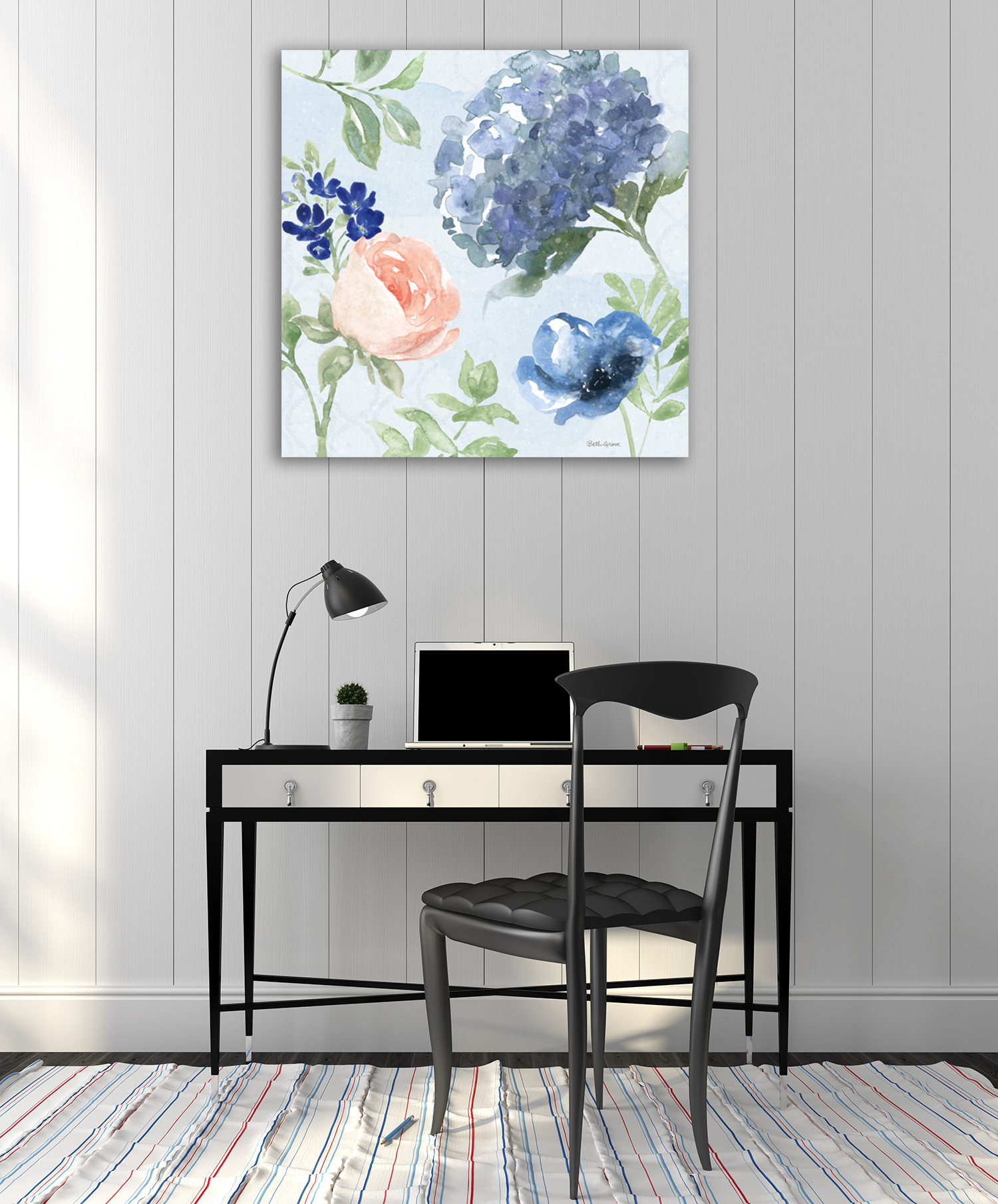 Botanical Canvas Art Print on The Wall