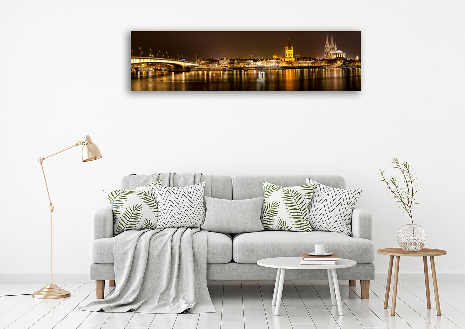 Panoramic Wall Print on Canvas