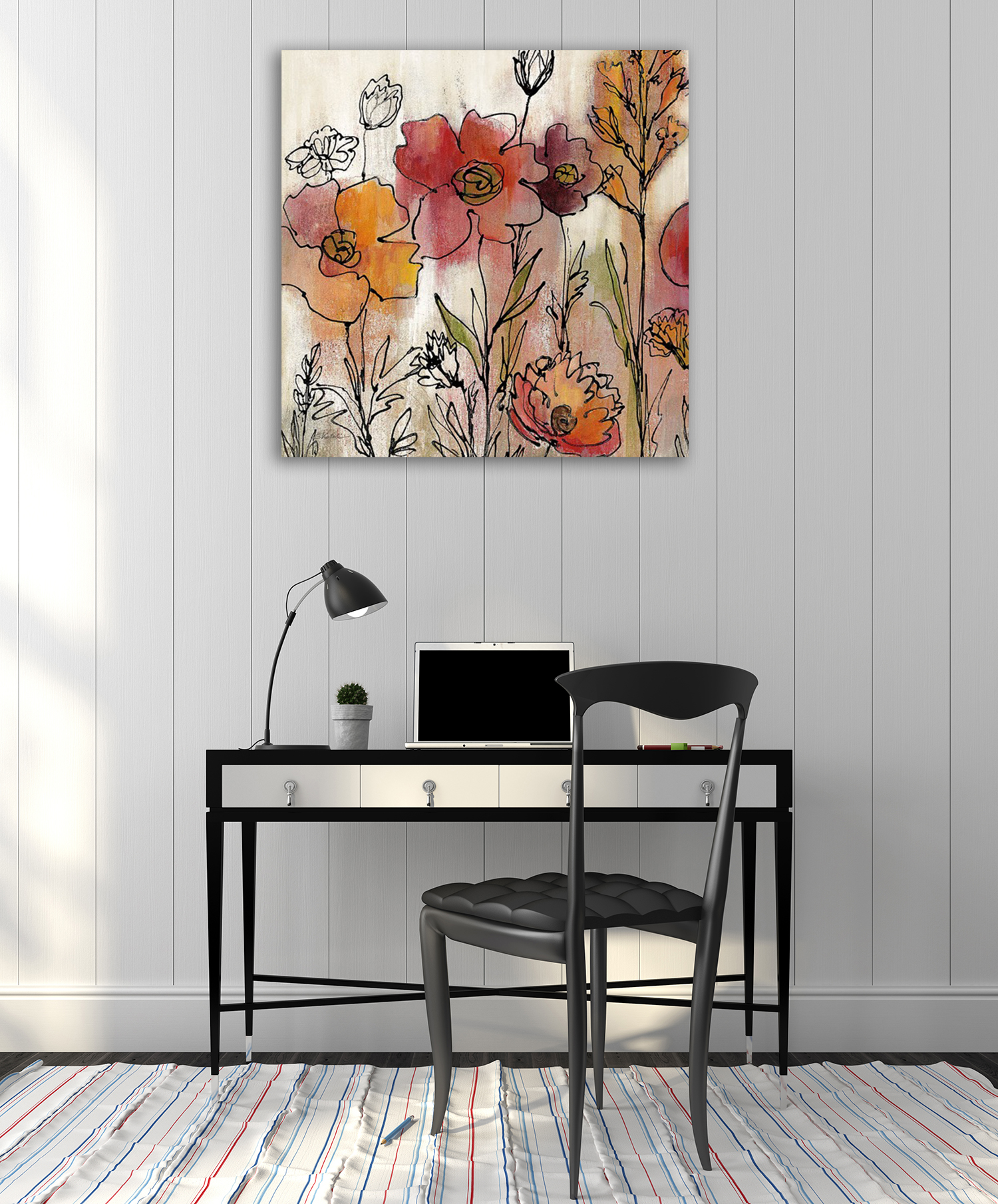 Floral Botanical Canvas Print