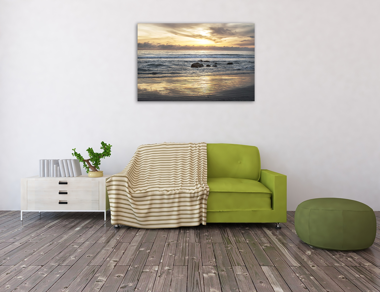 Beach Home Canvas Wall Art