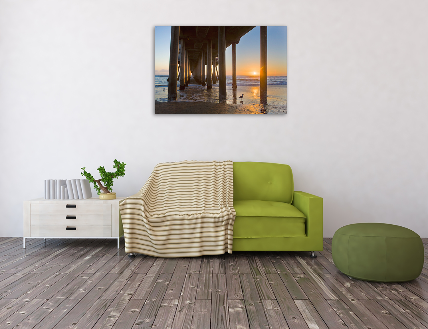 Landscape Wall Art Print on Canvas