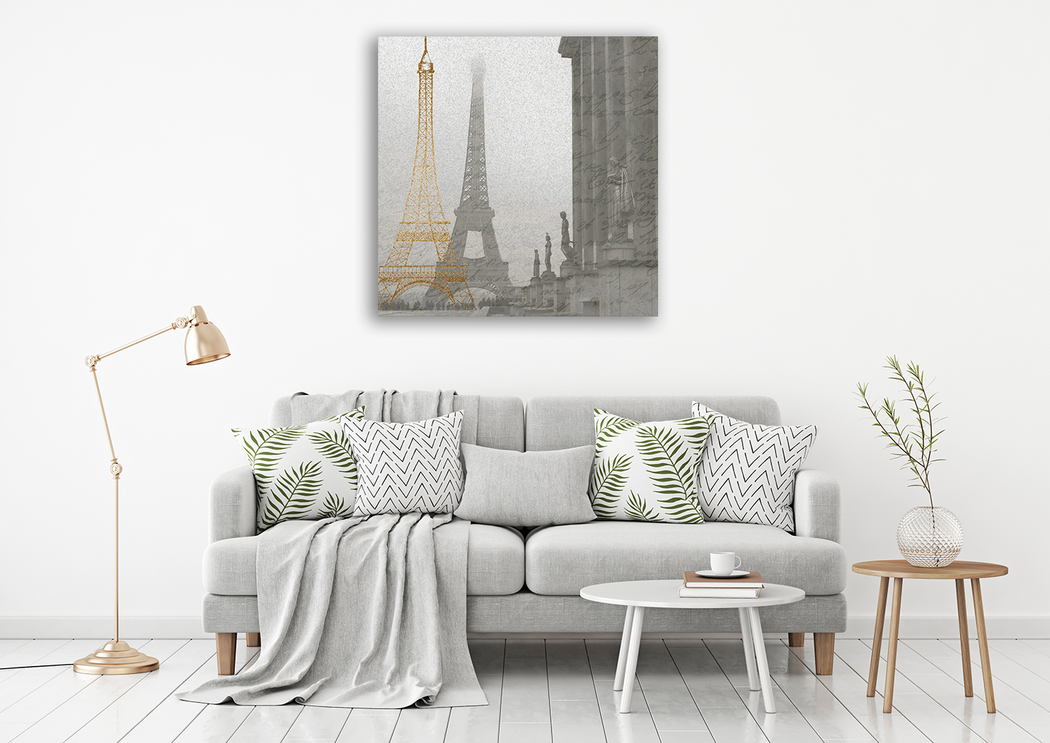 Paris France Wall Print Canvas