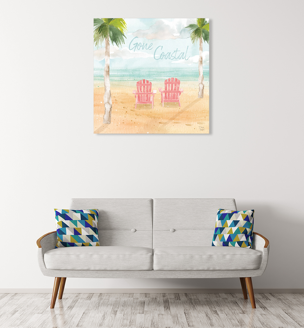 Square Summer Wall Art Print