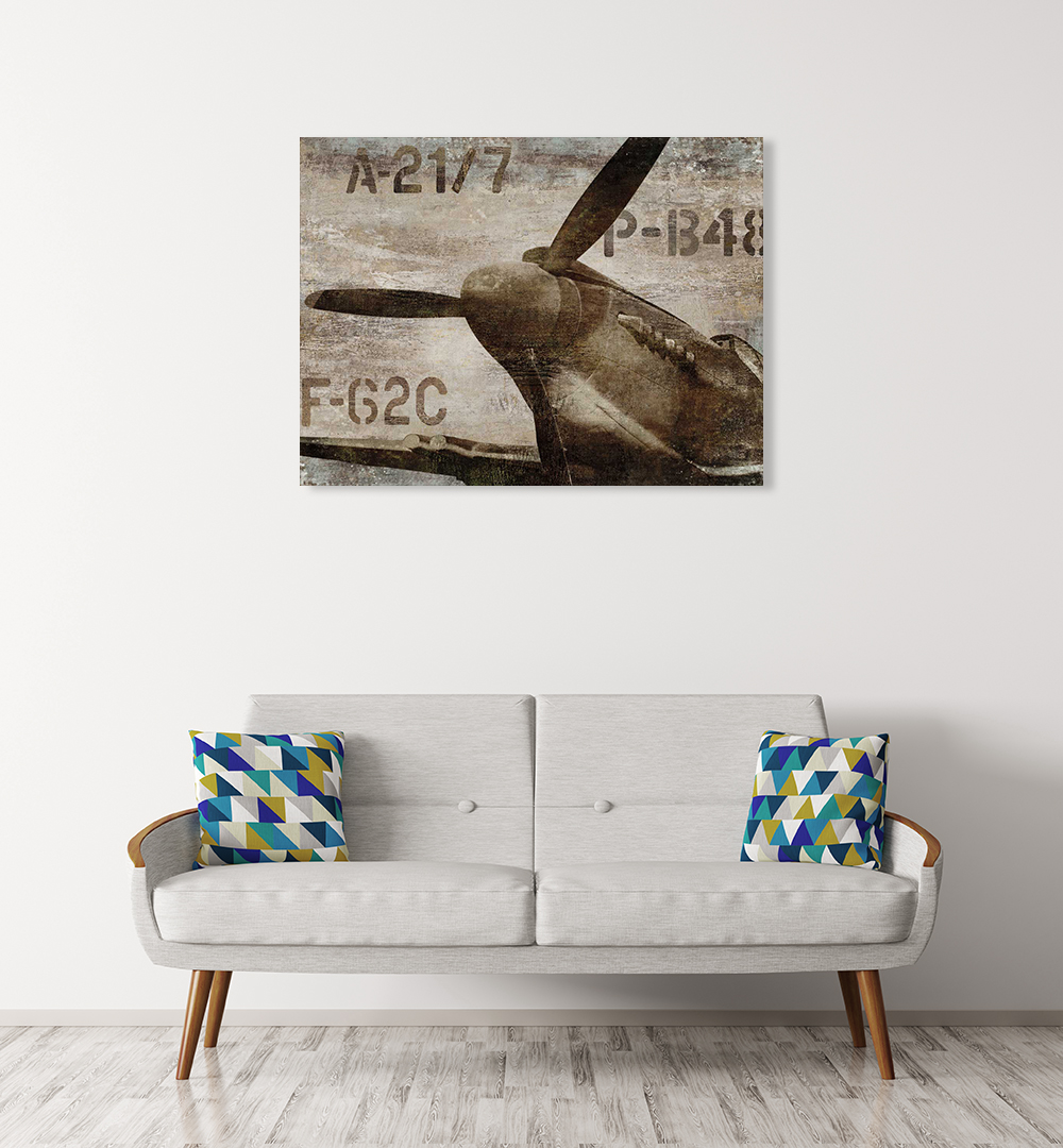 Vintage Home Canvas Print