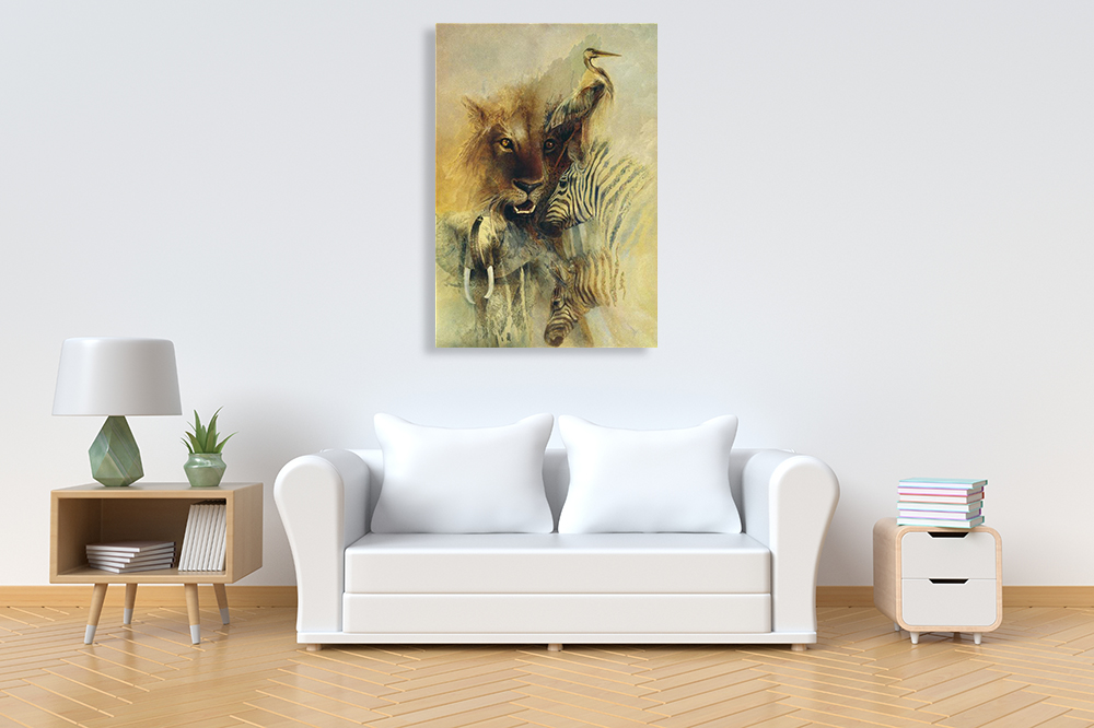 Animal Wall Art on Canvas