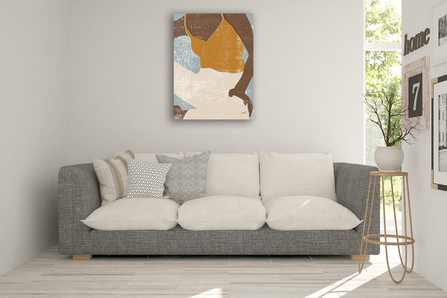 Portrait Wall Art on Canvas