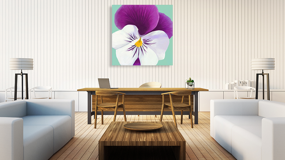 Square Contemporary Wall Art Print