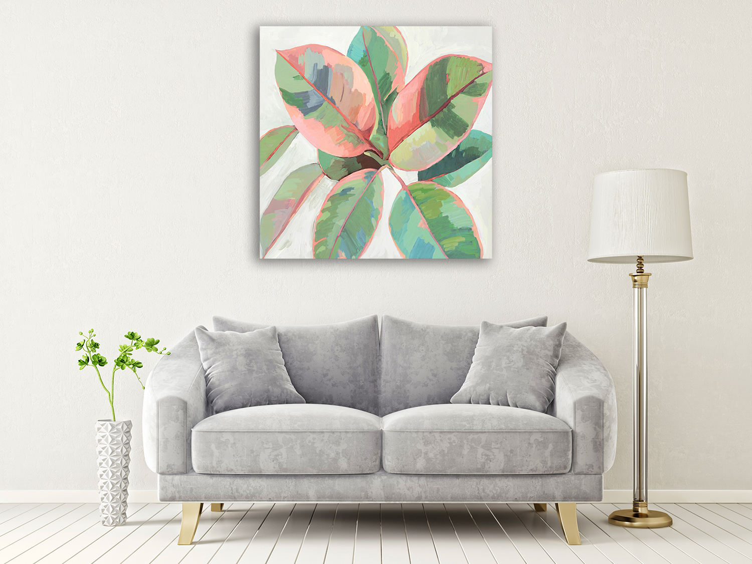 Floral Botanical Canvas Print