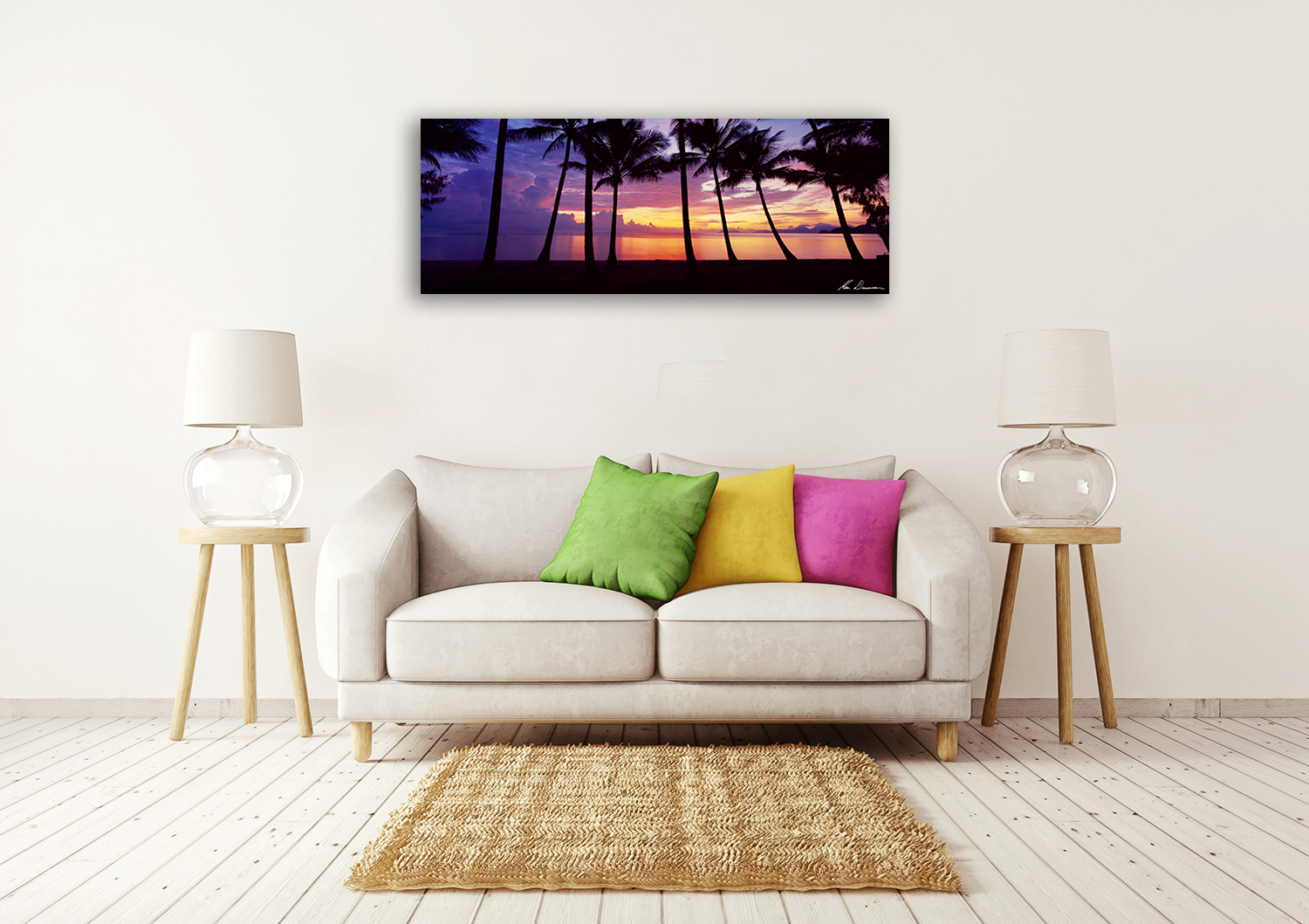 Panoramic Wall Art on Canvas